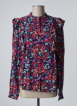 Cămașă roz PIECES femeie