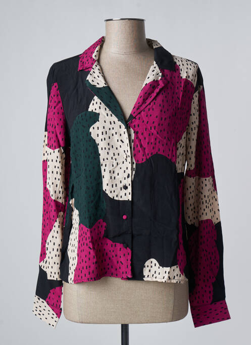 Cămașă roz PIECES femeie