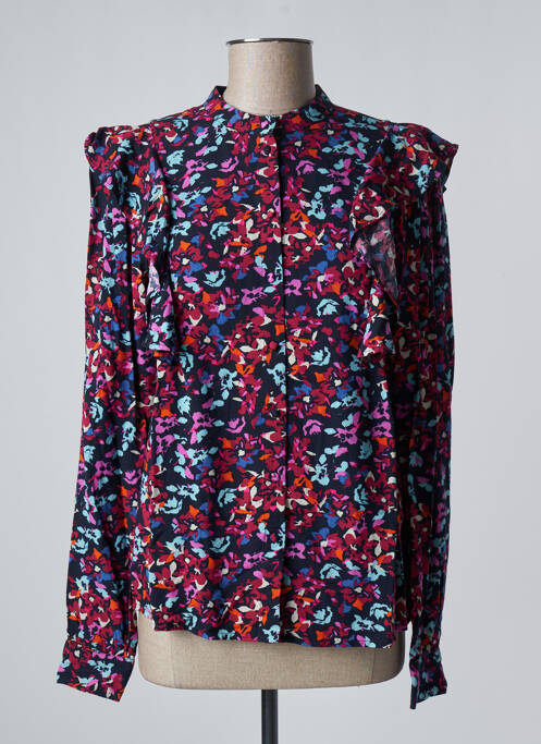 Cămașă roz PIECES femeie