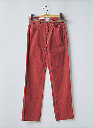 Pantalon drept roșu C'EST BEAU LA VIE femeie