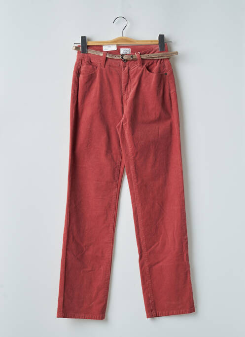 Pantalon drept roșu C'EST BEAU LA VIE femeie