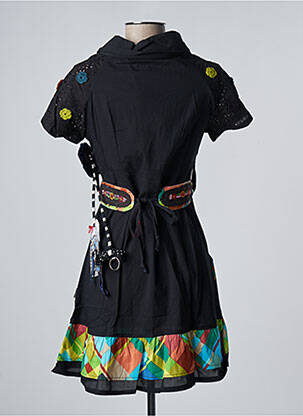 Rochie scurtă mâneci scurte mâneci scurte negru SAVAGE CULTURE femeie