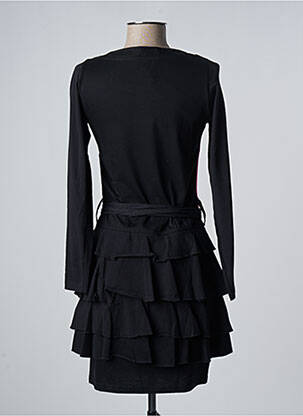 Rochie scurtă mâneci lungi mâneci lungi negru SAVAGE CULTURE femme