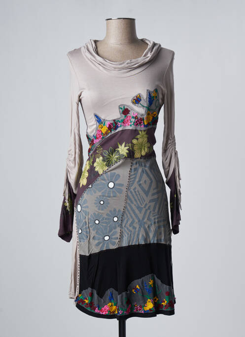 Rochie midi maro SAVAGE CULTURE femeie