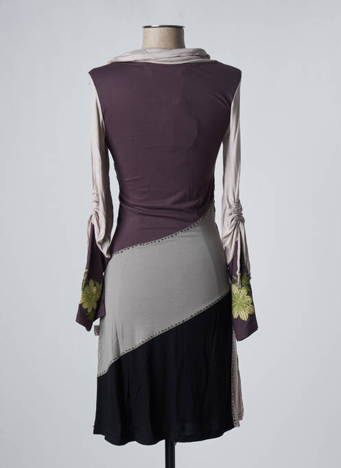 Rochie midi maro SAVAGE CULTURE femeie