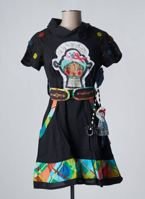 Rochie scurtă negru SAVAGE CULTURE femeie