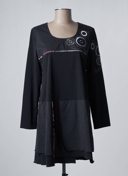 Rochie scurtă negru EVALINKA femeie