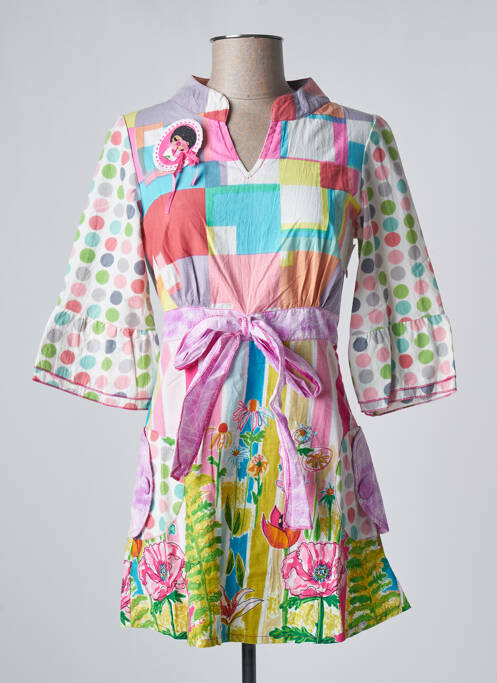 Rochie scurtă roz SAVAGE CULTURE femeie