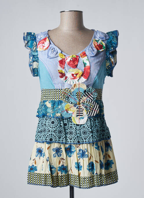 Tunică mâneci scurte albastru SAVAGE CULTURE femeie