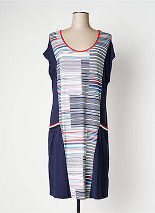 Rochie midi albastru VANIA femeie