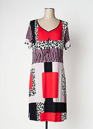 Rochie midi roșu VANIA femeie