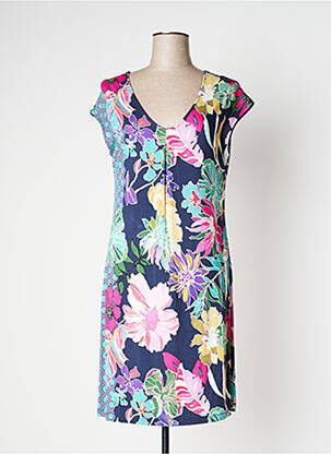 Rochie midi albastru VANIA femeie