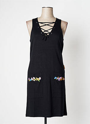 Rochie midi fără mâneci fără mâneci negru MAMATAYOE femeie