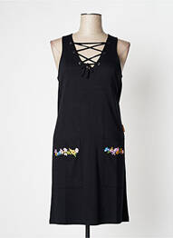 Rochie midi fără mâneci fără mâneci negru MAMATAYOE femeie