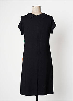 Rochie midi mâneci scurte mâneci scurte negru MAMATAYOE femeie