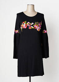 Rochie midi mâneci lungi mâneci lungi negru MAMATAYOE femeie