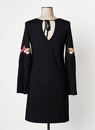 Rochie midi mâneci lungi mâneci lungi negru MAMATAYOE femeie