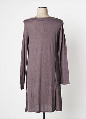 Rochie midi mâneci lungi mâneci lungi maro YERSE femeie