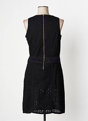 Rochie midi fără mâneci fără mâneci negru YERSE femeie