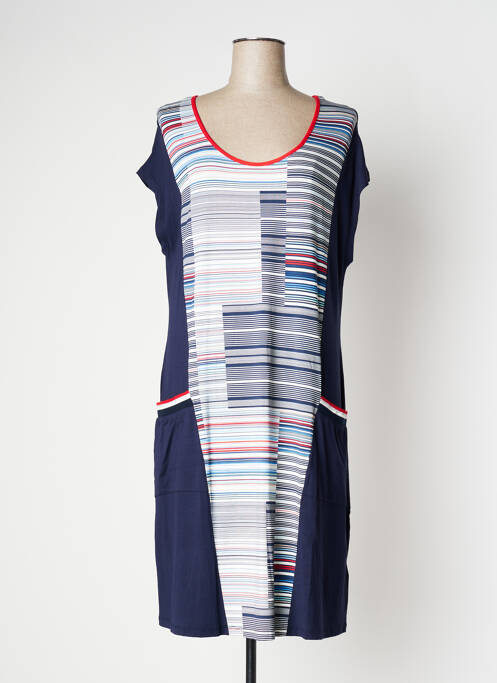 Rochie midi albastru VANIA femeie