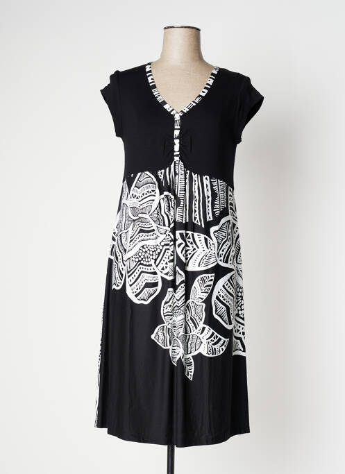 Rochie midi negru VANIA femeie