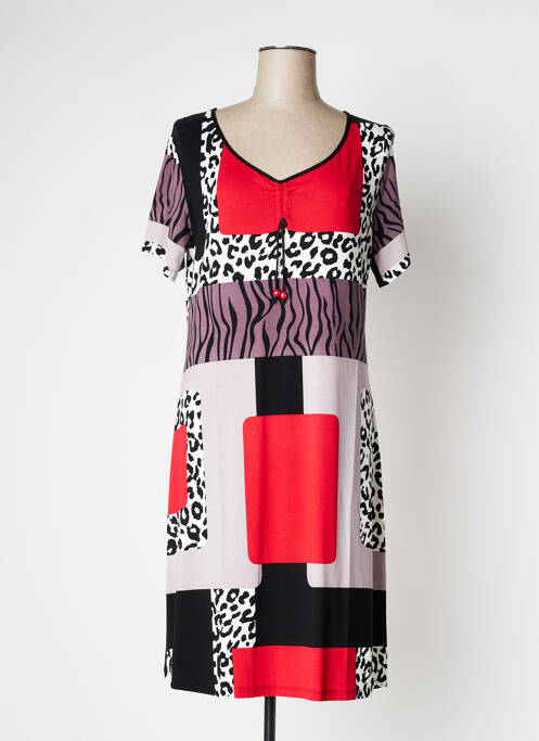 Rochie midi roșu VANIA femeie