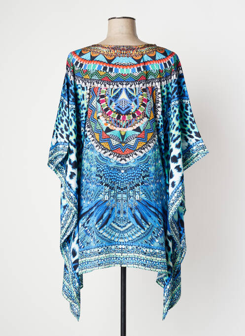 Tunică mâneci scurte albastru VANIA femeie