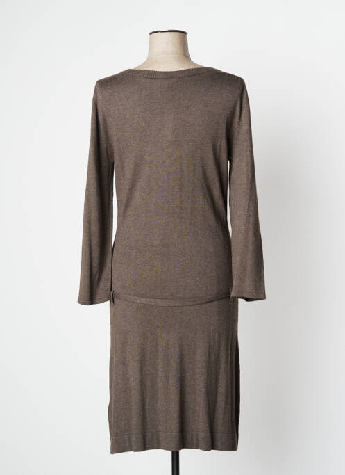 Rochie midi maro YERSE femeie