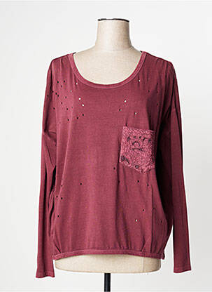 Top roșu YERSE femeie