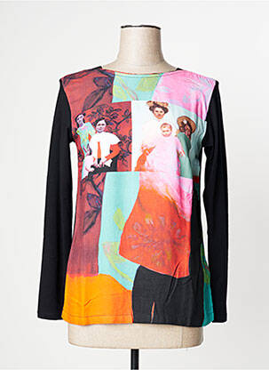 Top negru AVENTURES DES TOILES femeie