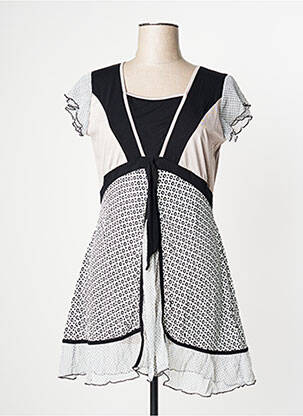 Rochie scurtă bej EVA WEEK-END femeie