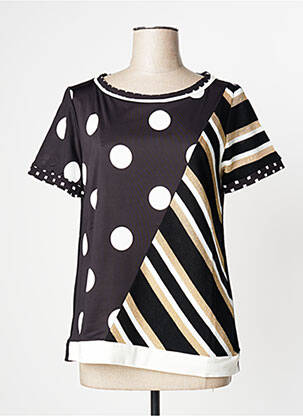 Top negru EVALINKA femeie