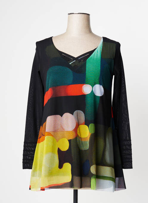 Top negru AVENTURES DES TOILES femeie