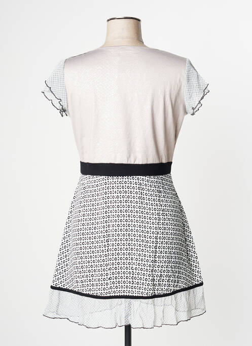 Rochie scurtă bej EVA WEEK-END femeie