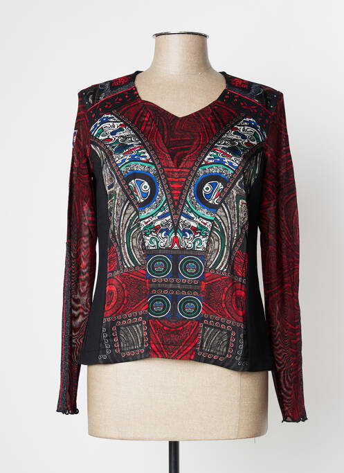 Top roșu AVENTURES DES TOILES femeie