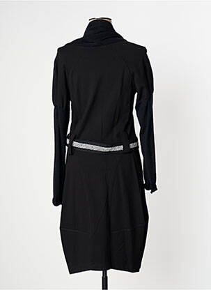 Rochie midi mâneci lungi mâneci lungi negru O.K.S femeie