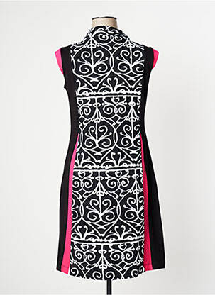 Rochie midi fără mâneci fără mâneci negru DOLCEZZA femeie