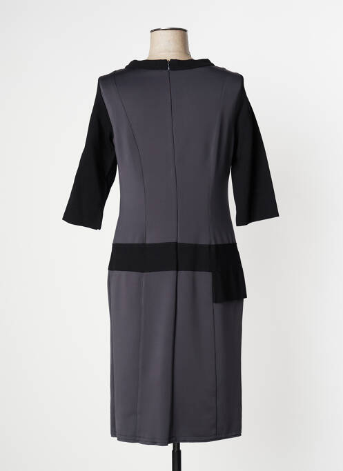 Rochie midi gri O.K.S femeie