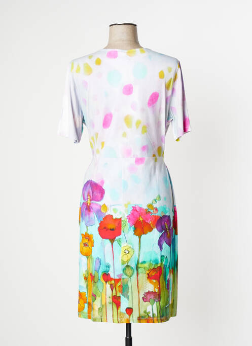 Rochie midi roz DOLCEZZA femeie