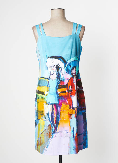 Rochie midi albastru DOLCEZZA femeie