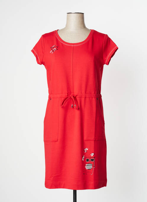 Rochie midi roșu DOLCEZZA femeie