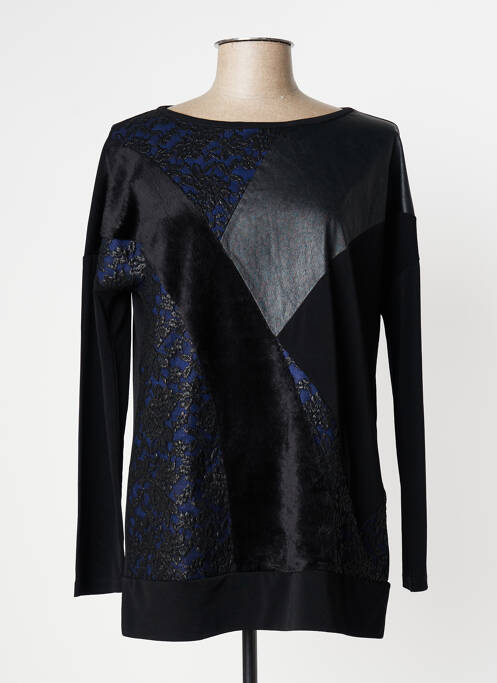 Top negru EVALINKA femeie