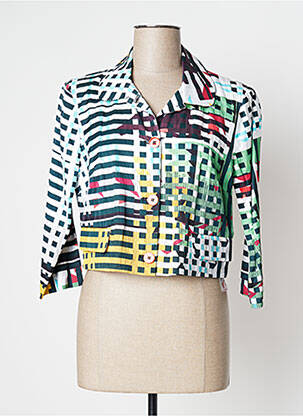 Jachete elegante verde AVENTURES DES TOILES femeie