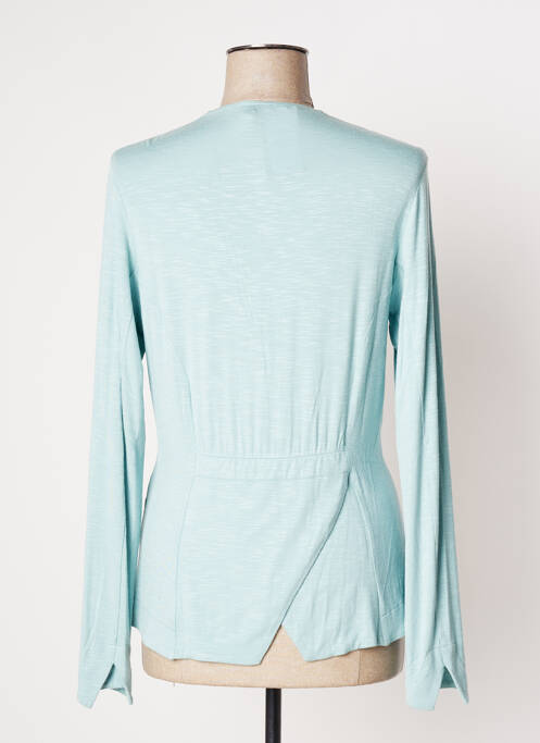 Vestă cu mâneci lungi albastru AVENTURES DES TOILES femeie