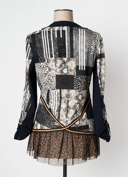 Vestă cu mâneci lungi negru O.K.S femeie