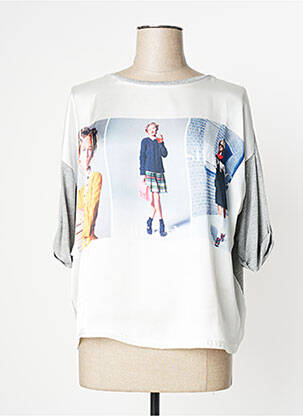 Tricou gri NINATI femeie