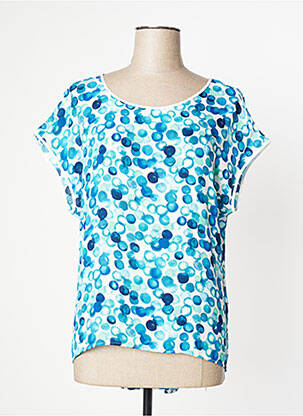 Bluză albastru RIVIERES DE LUNE femeie