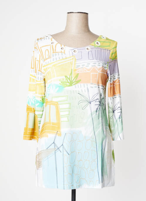 Tunică mâneci lungi albastru DOLCEZZA femeie