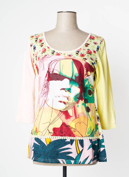 Tricou galben SAVAGE CULTURE femeie