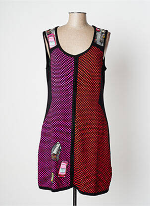 Rochie pulover negru AVENTURES DES TOILES femeie